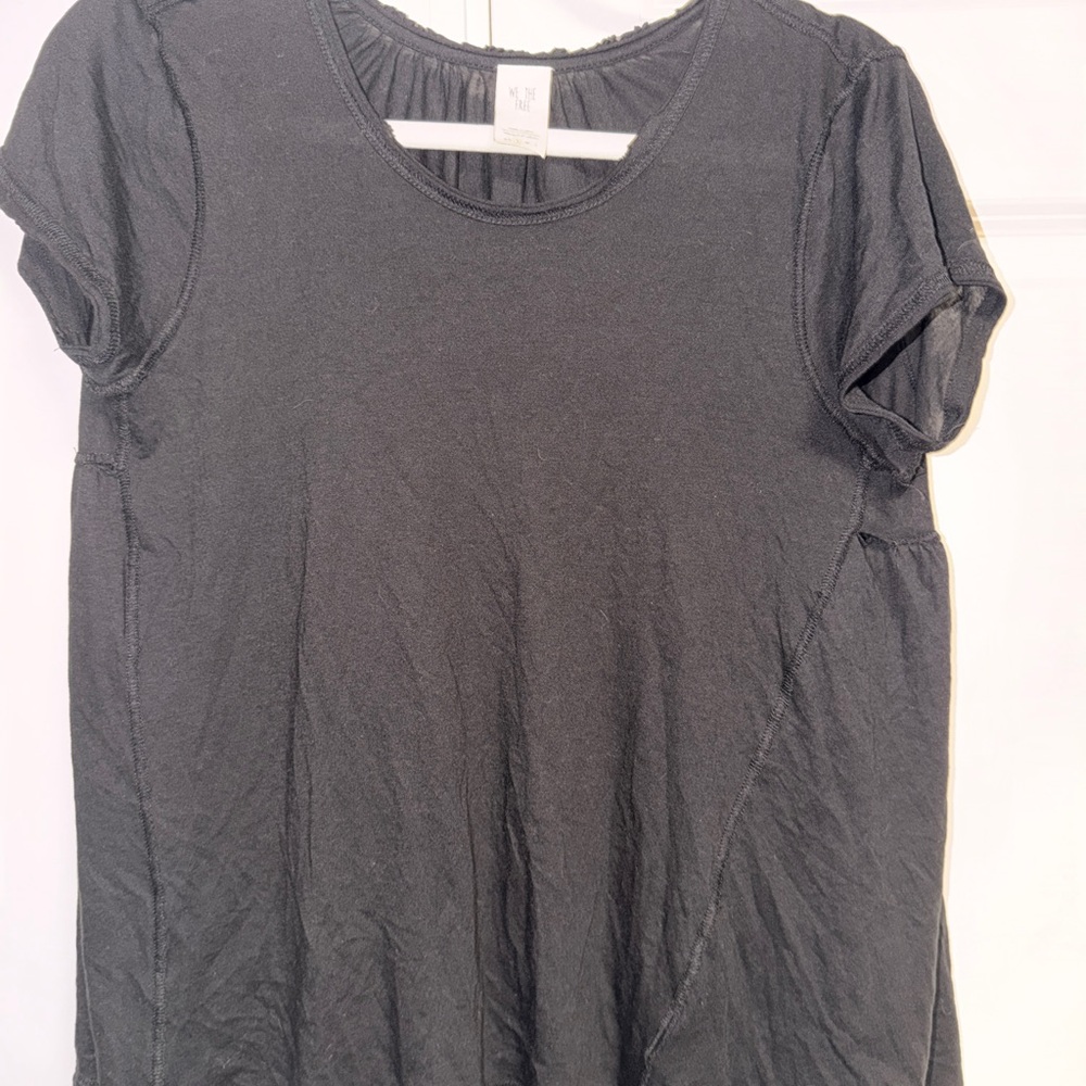 Free People Melrose Swing Tee Black
Asymmetrical Relaxed T-Shirt